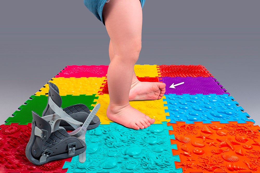 Можно ли детям с косолапостью ходить по ортопедическим коврикам?