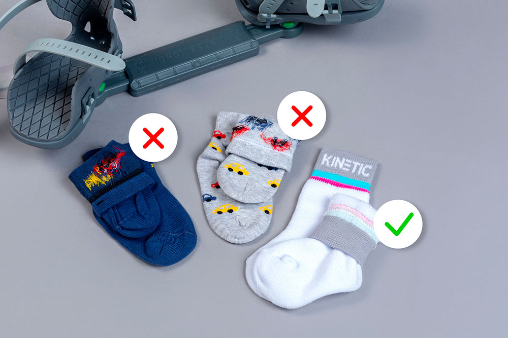 Какие носки надевать в брейсы?