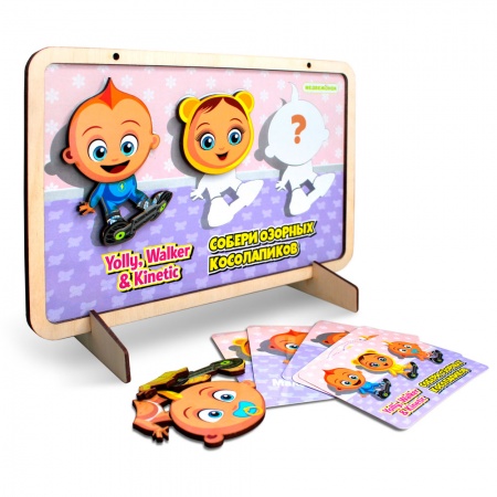 Магнитный набор - «Собери озорных косолапиков»