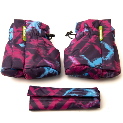 Брунтята Broonts (весна - осень) - теплые чехлы на брейсы, размер 12-16, черника