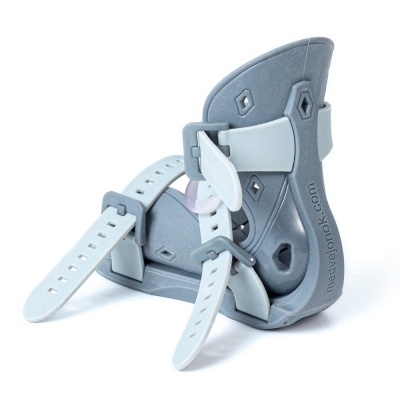 Ботинки для брейсов Kinetic Pro для лечения косолапости размер 9 (серые)