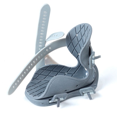 Ботинки для брейсов Кинетик Про для лечения косолапости размер 9 (серые)