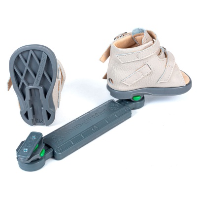 Брейсы Yolly (ботинки + планка) 9,5 - обувь ортопедическая сложная