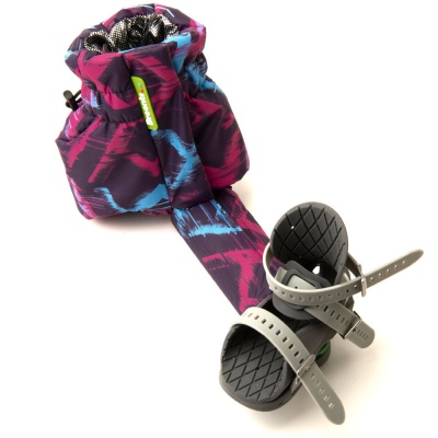 Брунтята (весна - осень) - теплые чехлы на брейсы, размер 9-12, черника